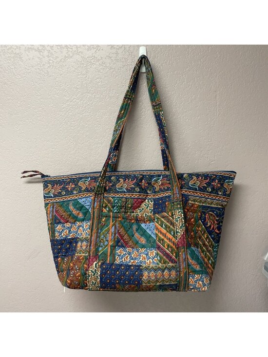 Vera Bradley Handbags - Vintage Retired VERA BRADLEY Designs Rare Medley Print Large 22” Duffel Bag